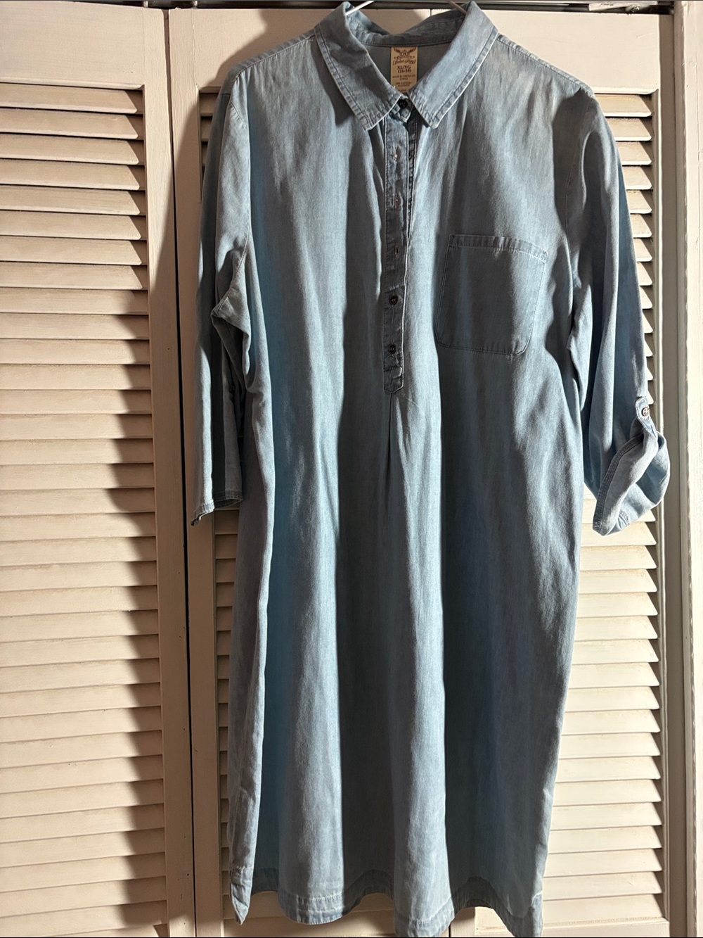 Light Blue Denim Dress